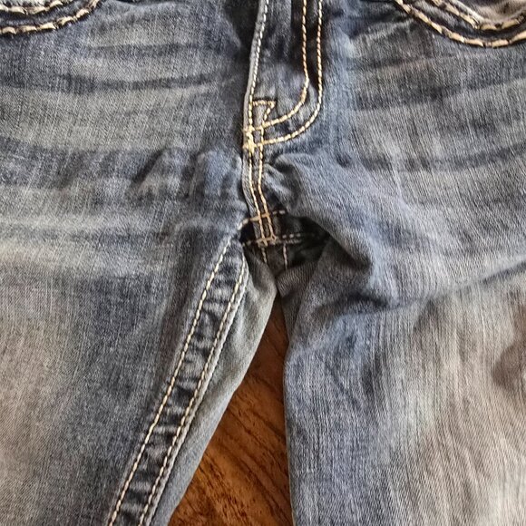 Miss Me Distressed Jeans Women's SZ 29 Boot Cut Inseam 33 - Picture 7 of 16